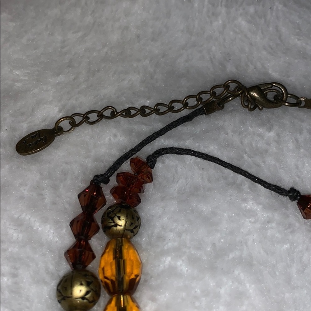 Vintage Cookie Lee 24 inch Drop Beads & Crystals - Picture 2 of 6